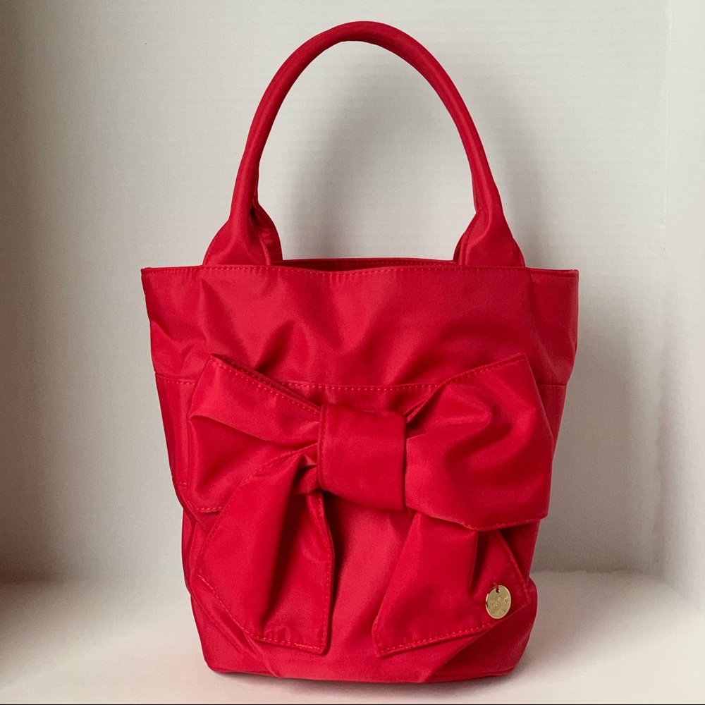 To*b like new red hand bag